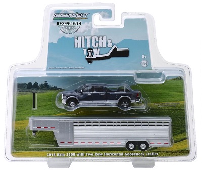 1/64 1969 Ford F-350 Ramp Truck & Ford 5610 Rusty/Dirty